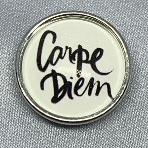 Carpe Diem - Snap Button Charm - Oh Snap!